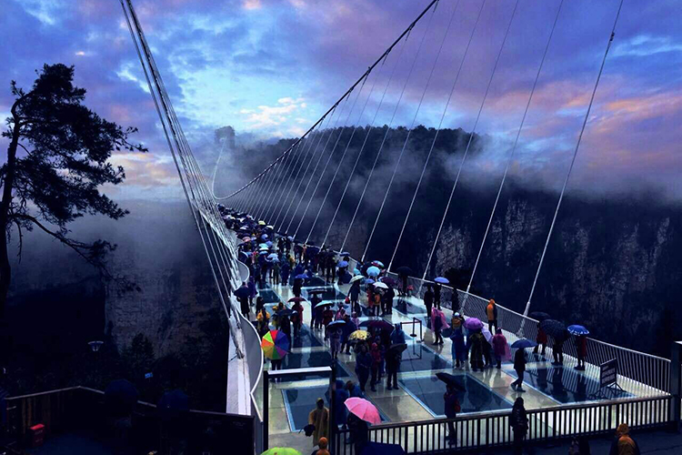 長沙出發(fā)到張家界玻璃橋、天門山、玻璃棧道、鳳凰古城3日游